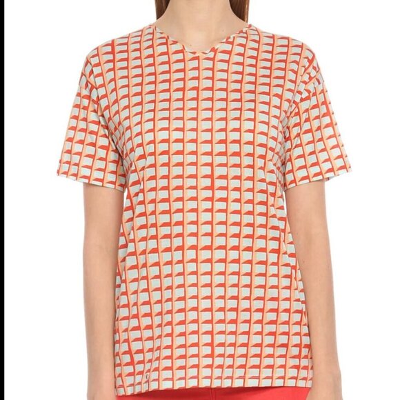 Carven Women's Multicolored T-Shirt Size Small - Picture 1 of 8